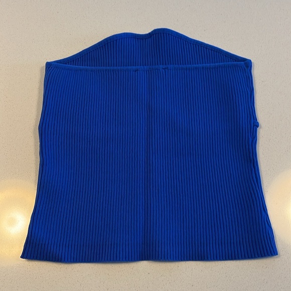 Brand new Dynamite ribbed blue top - Picture 3 of 5